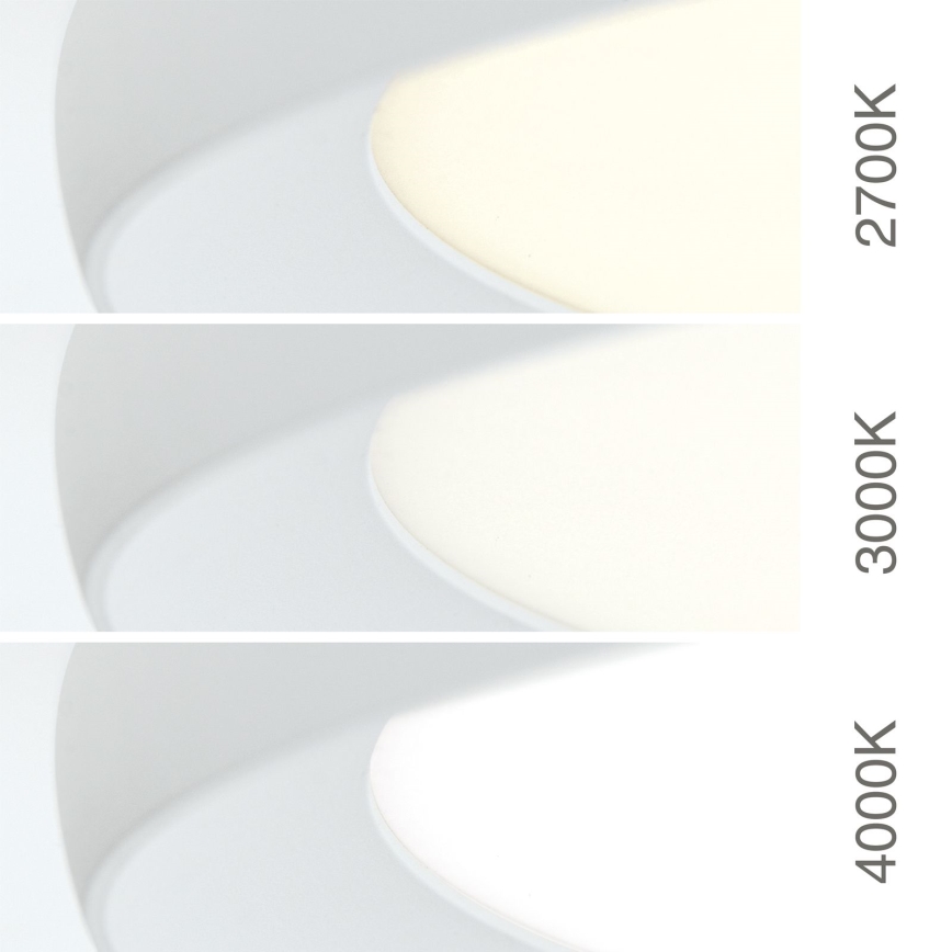 LED taklampa KANT LED/50W/230V 2700/3000/4000K Ø 60 cm vit