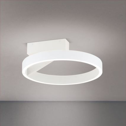 LED taklampa KOLK LED/40W/230V 2700/3000/4000K Ø 40 cm vit