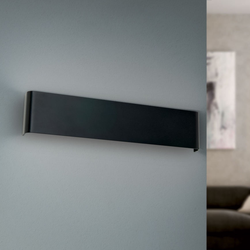 LED vägglampa ACCENT LED/14W/230V svart