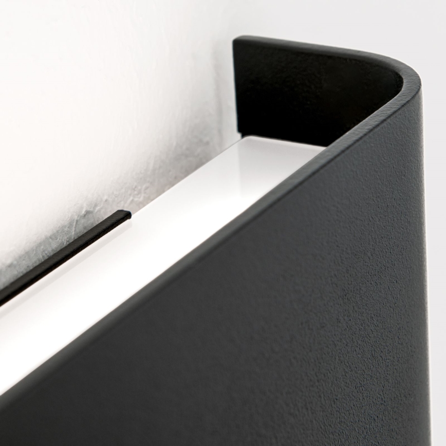 LED vägglampa ACCENT LED/14W/230V svart