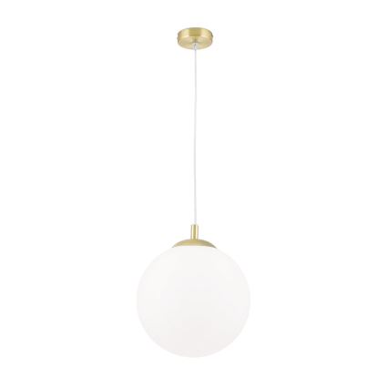 MADIS hänglampa på sladd 1xE27/60W/230V, guldfärgad