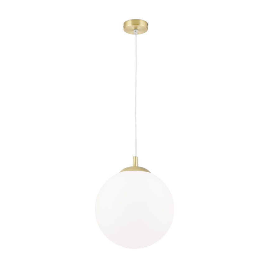 MADIS hänglampa på sladd 1xE27/60W/230V, guldfärgad