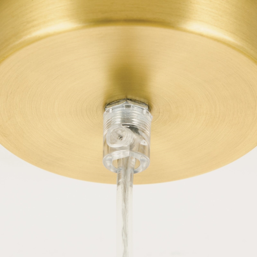 MADIS hänglampa på sladd 1xE27/60W/230V, guldfärgad