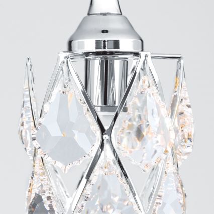 Pendel RITA 1xG9/40W/230V polerad krom