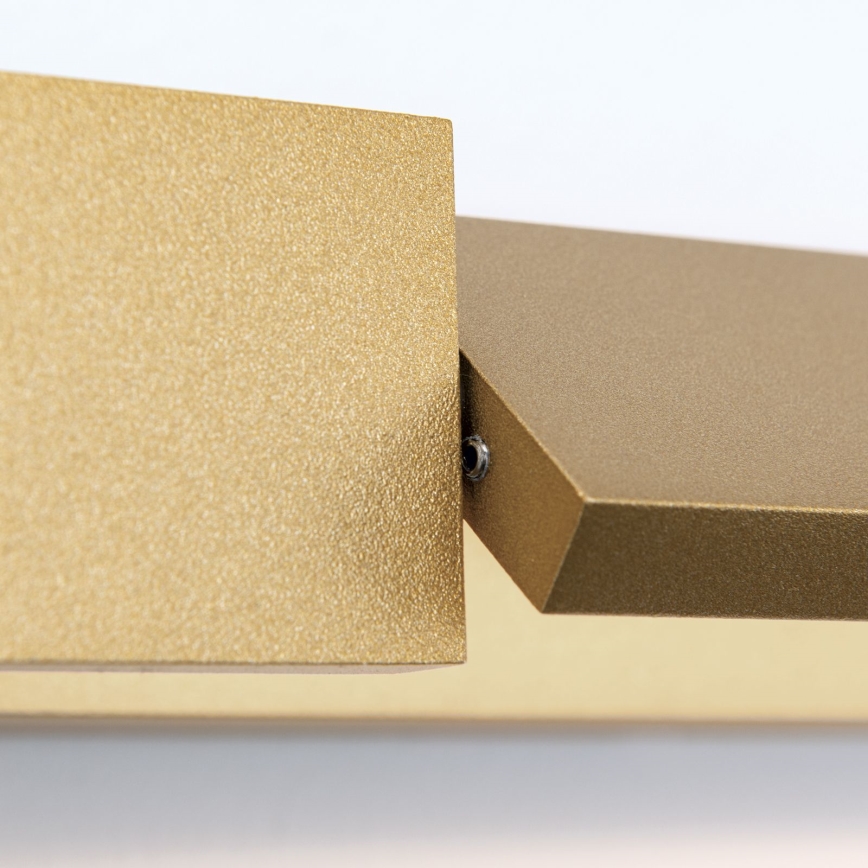 Badrumsspegel med LED-belysning MARILYN LED/18W/230V 60 cm IP44 guld