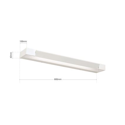 LED Badrumsspegelbelysning MARILYN LED/18W/230V 60 cm IP44 vit