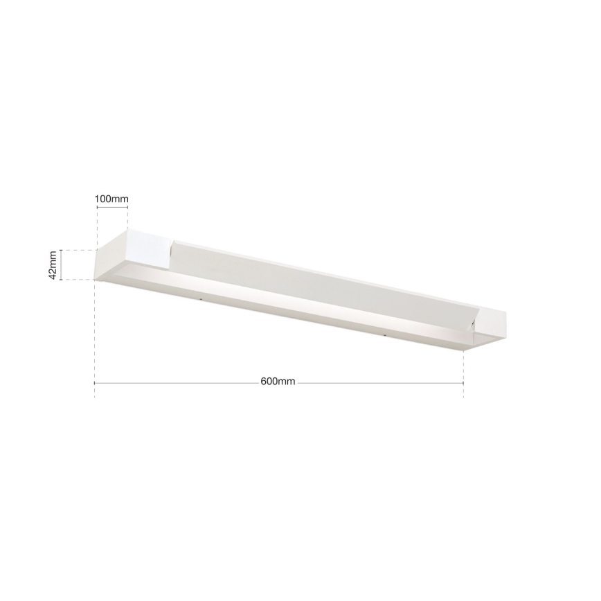 LED Badrumsspegelbelysning MARILYN LED/18W/230V 60 cm IP44 vit