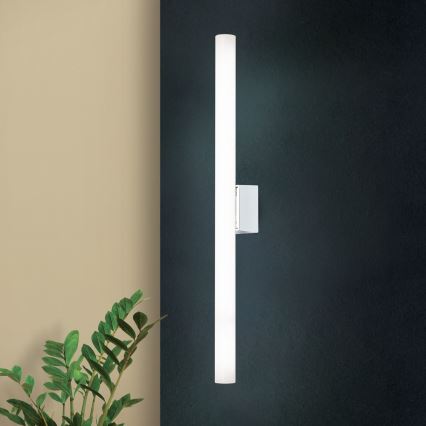 LED väggbelysning VISAGIST 1xS14d/8W/230V vit