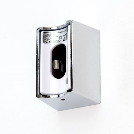 LED väggbelysning VISAGIST 1xS14d/8W/230V vit