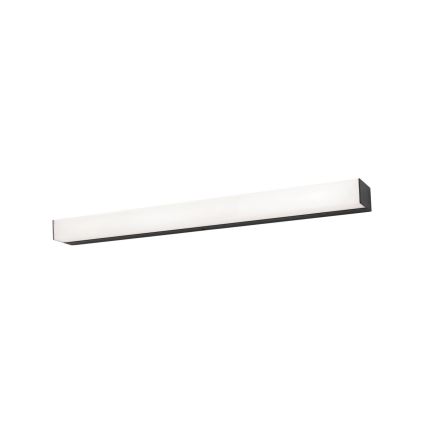 Badrumsspegel med LED-belysning HORIZON LED/12W/230V 3000/4000K 60 cm IP44 svart