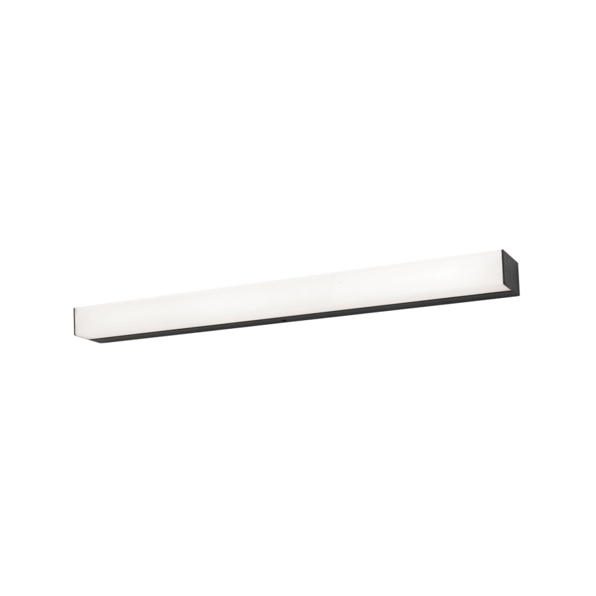 Badrumsspegel med LED-belysning HORIZON LED/12W/230V 3000/4000K 60 cm IP44 svart