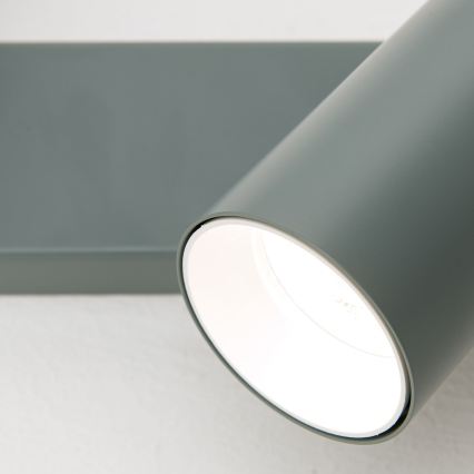 Spotarmatur PENN 5xGU10/13W/230V grå