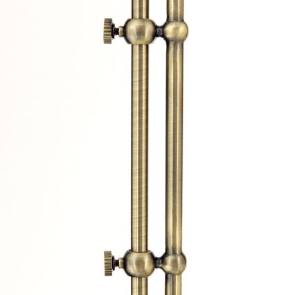 Golvlampa OLD LAMP 1xE27/40W/230V vit/mässing