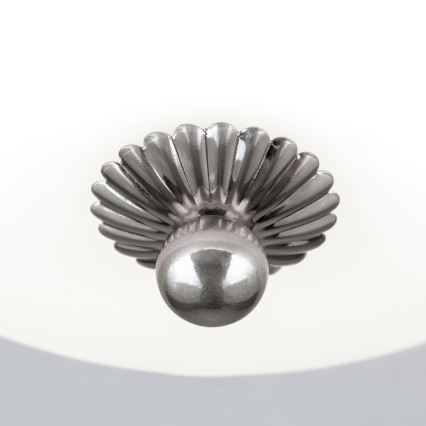 Taklampa EMPIRA 2xE14/40W/230V Ø 26,5 cm matt krom