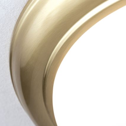 Taklampa EMPIRA 2xE27/40W/230V Ø 35,5 cm, mässing