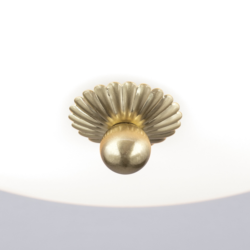 Taklampa EMPIRA 2xE27/40W/230V Ø 35,5 cm, mässing