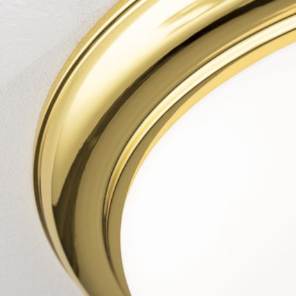 Taklampa EMPIRA 3xE27/40W/230V Ø 48 cm guld