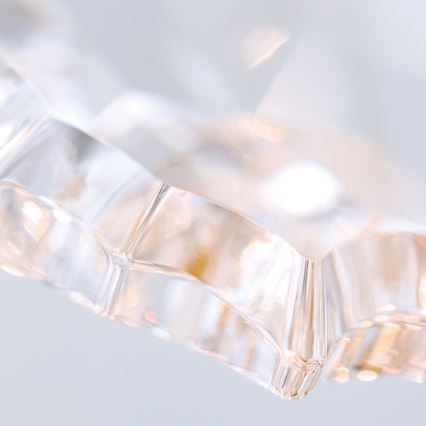 Taklampa RITA 1xG9/40W/230V Ø 9 cm polerad krom