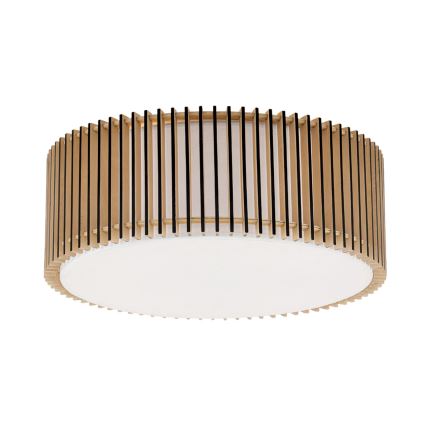 Taklampa TARTA 3xE27/40W/230V, Ø 50 cm, beige