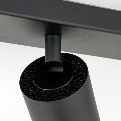 Takspot SEAN 6xGU10/13W/230V svart