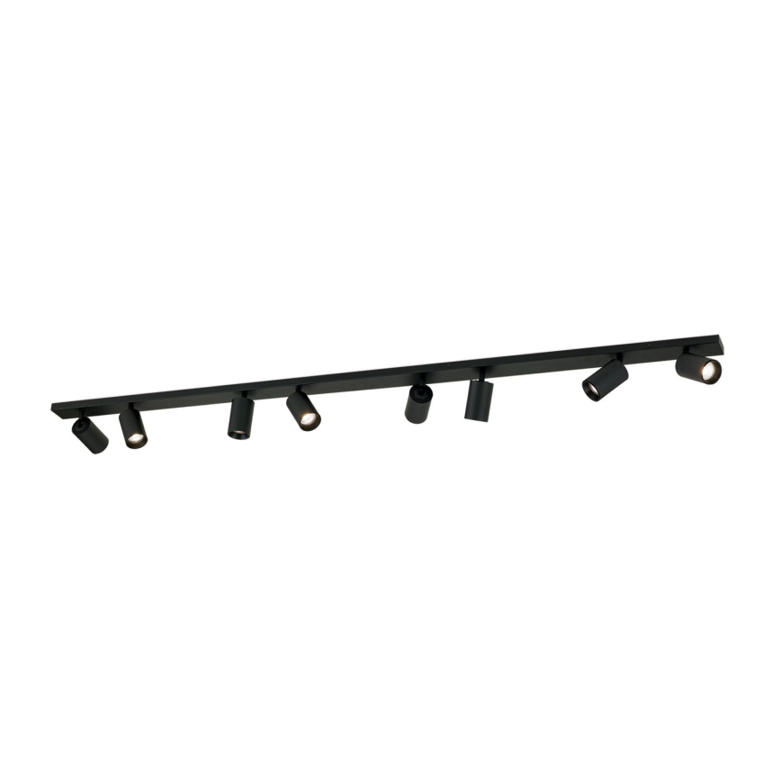 Takspot SEAN 8xGU10/13W/230V svart