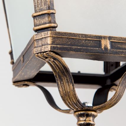 Utomhuspendel AIKO 1xE27/60W/230V IP23 brons/patina