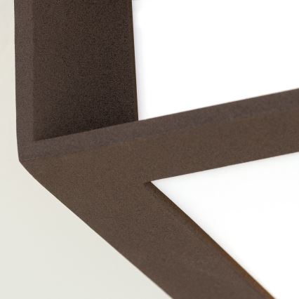 Utomhuslampa HENRY 2xE27/15W/230V IP44 brun