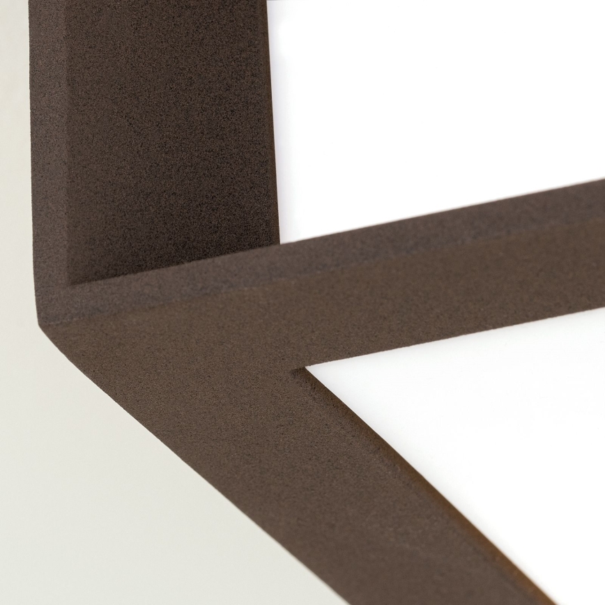 Utomhuslampa HENRY 2xE27/15W/230V IP44 brun