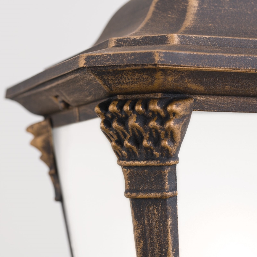 Utomhuslampa AIKO 1xE27/60W/230V, 115 cm, IP23, brons/patina