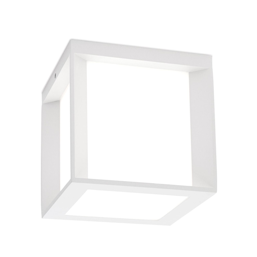 Utomhuslampa HENRY 1xE27/15W/230V 16x16 cm IP44 vit