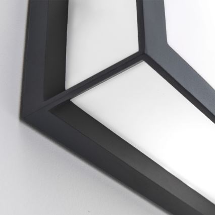 Utomhusarmatur HENRY 2xE27/15W/230V IP44 antracit