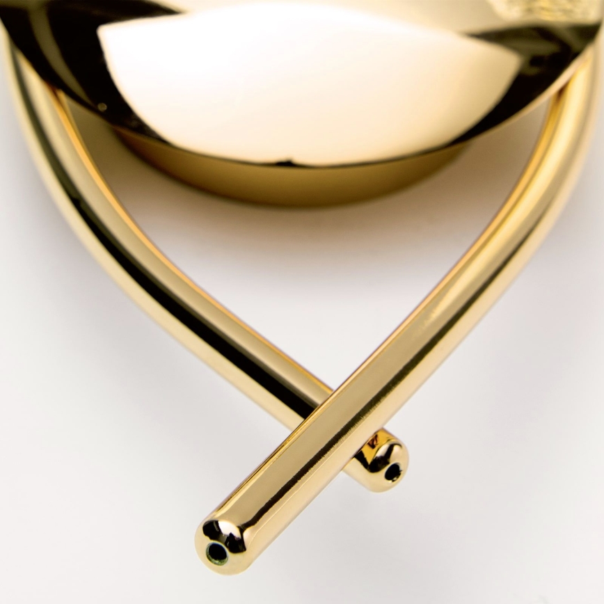 Vägglampa CARLA 2xG9/28W/230V guld