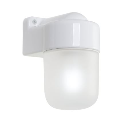 Vägglampa OSTIA 1xE27/40W/230V vit