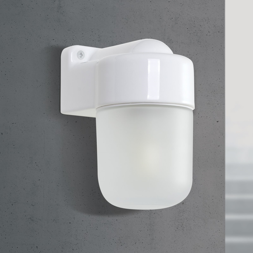 Vägglampa OSTIA 1xE27/40W/230V vit