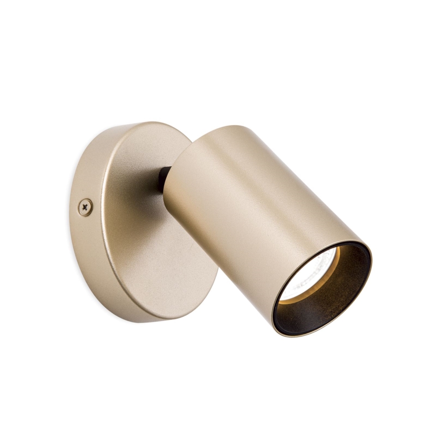 Väggspotlight SEAN 1x GU10/13W/230V guld