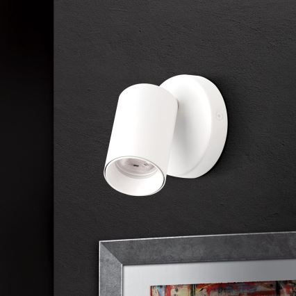 Väggspotlight SEAN 1xGU10/13W/230V vit