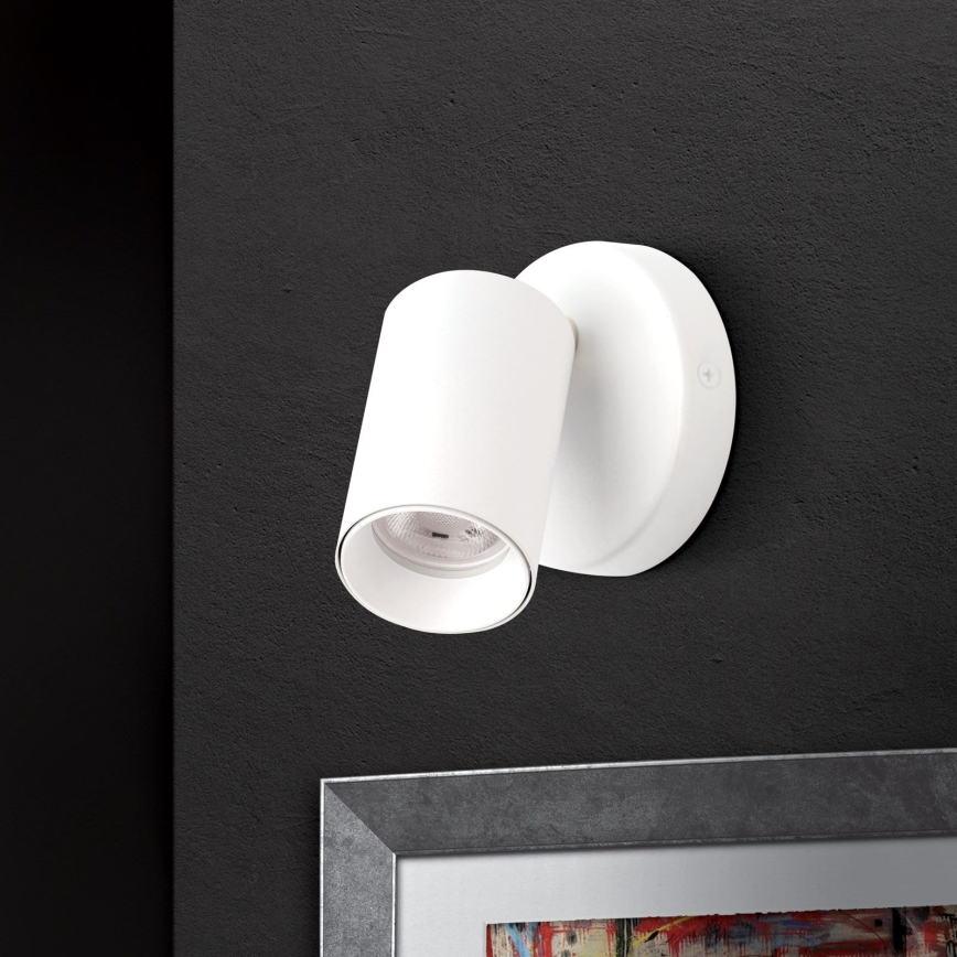 Väggspotlight SEAN 1xGU10/13W/230V vit