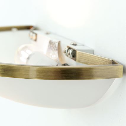 Vägglampa AIDA 1xE14/40W/230V brons/patina