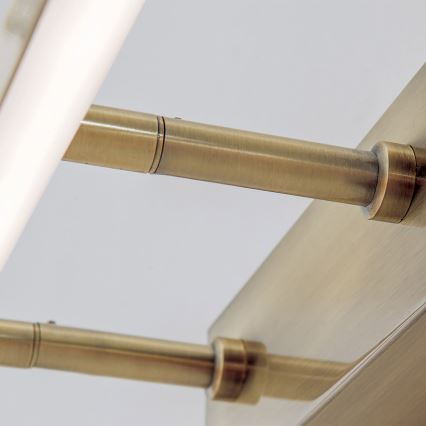 LED tavelbelysning PUBLIO LED/15W/230V 75 cm guld/patina