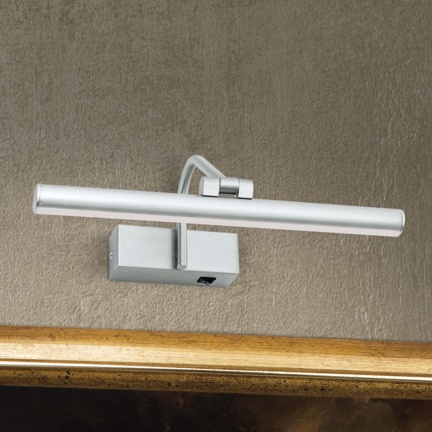 LED tavelbelysning PORTRAIT LED/6W/230V 30 cm matt krom