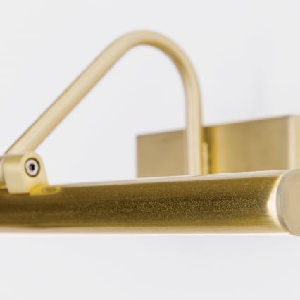 LED tavelbelysning PORTRAIT LED/12W/230V 60 cm guld