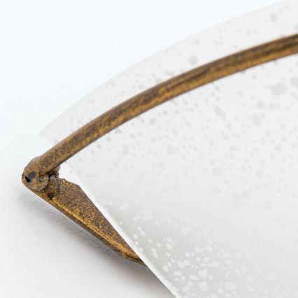 Orion WA 2-943/1 - Vägglampa LUCA 1xE27/60W/230V brons/patina