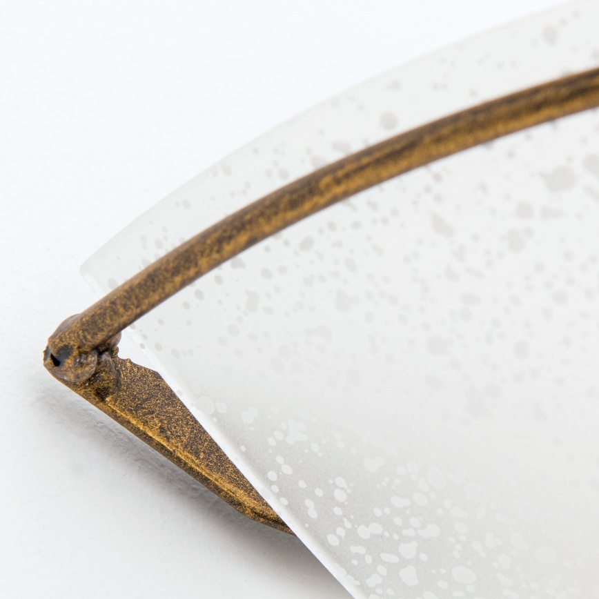 Orion WA 2-943/1 - Vägglampa LUCA 1xE27/60W/230V brons/patina