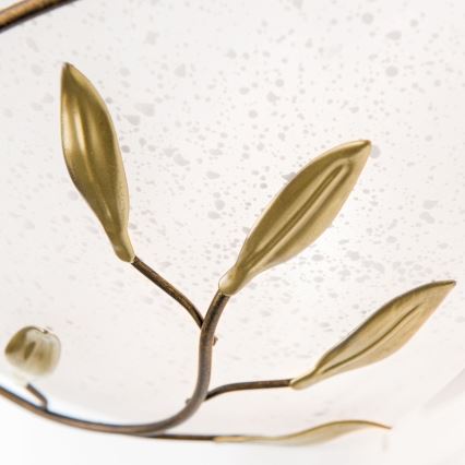 Orion WA 2-943/1 - Vägglampa LUCA 1xE27/60W/230V brons/patina