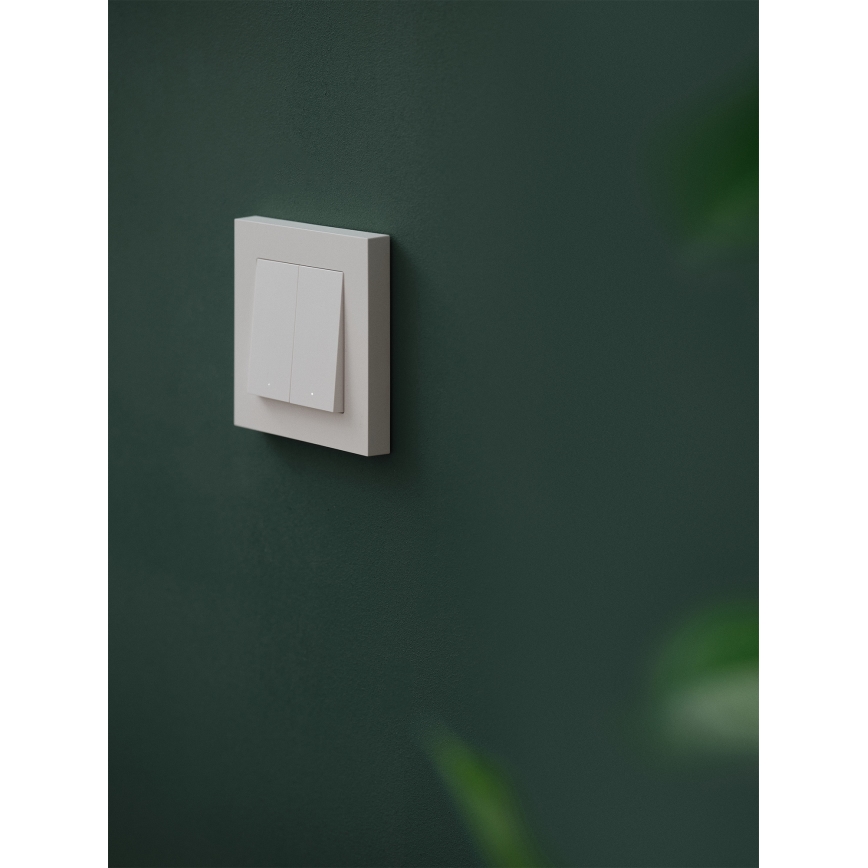 Osram - 2-knappars strömbrytare SMART+ MATTER 230V Wi-Fi