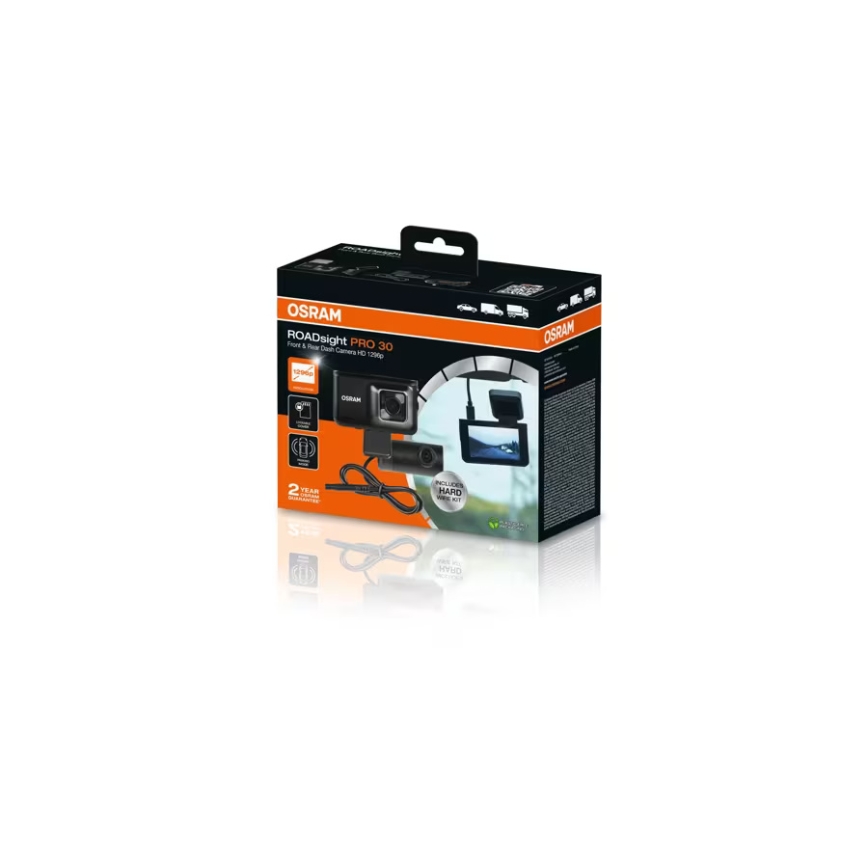 Osram - Bilkamera ROADSIGHT PRO 30 Full HD 1080p 12/24V