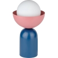 Osram - Bordslampa DECOR BOWL 1xE14/25W/230V blå/rosa