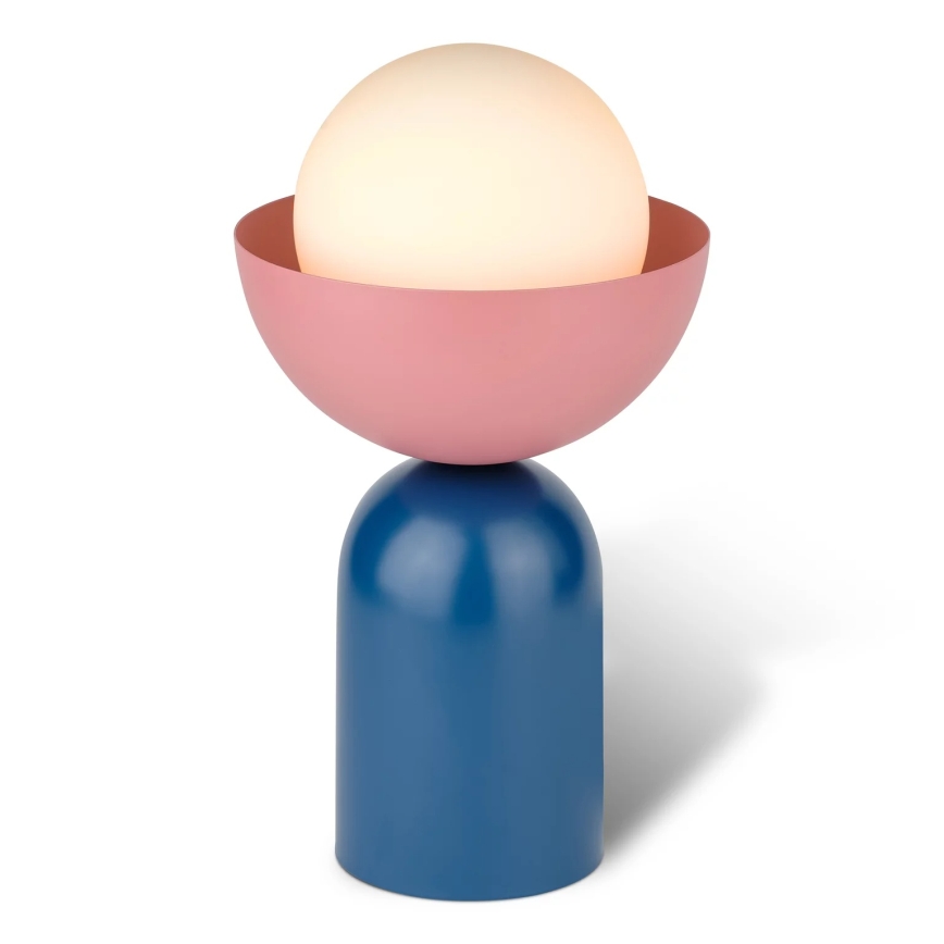 Osram - Bordslampa DECOR BOWL 1xE14/25W/230V blå/rosa