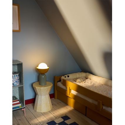 Osram - Bordslampa DECOR BOWL 1xE14/25W/230V grön/gul