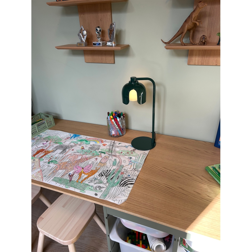 Osram - Bordslampa DECOR COROLLE 1xG9/20W/230V grön